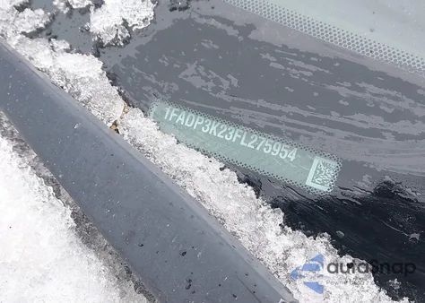 2015 Ford Focus Se from USA, damaged, VIN 1FADP3K23FL275954